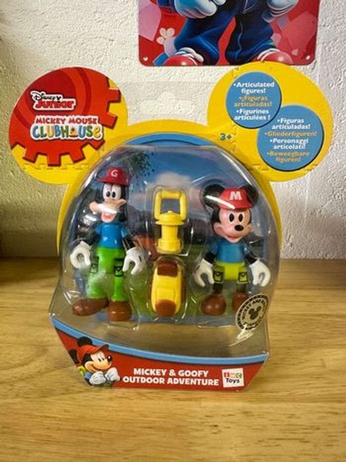 Figurines Mickey & Goofy