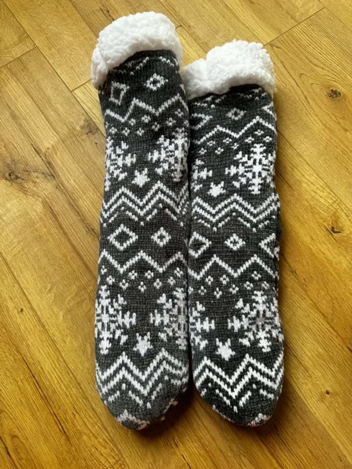 Chaussettes pilou hiver - photo numéro 2
