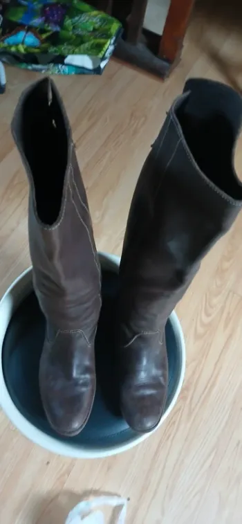 Botte marron