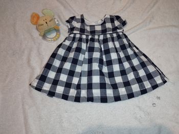 Robe a carreaux 6mois