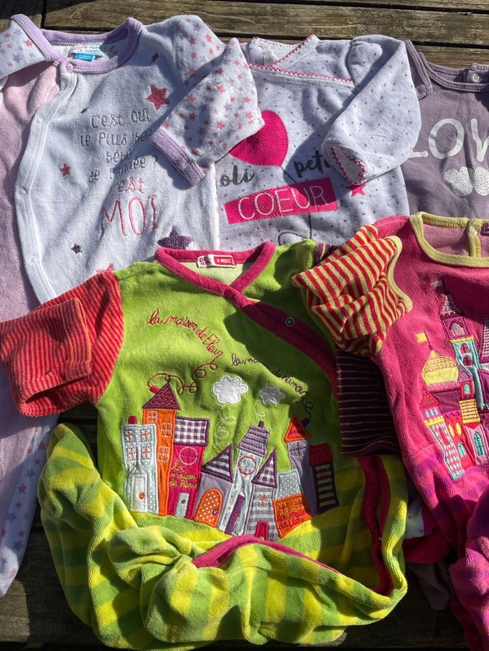 Lot vêtements 6 mois hiver fille - photo numéro 3