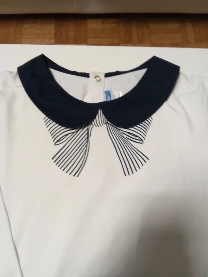 Tee-shirt Col claudine Jacadi 12 ans