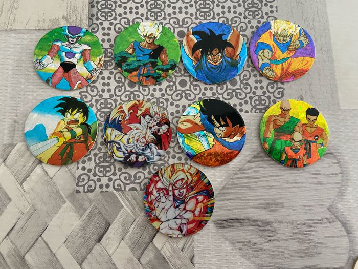 Pogs et Kini dragon ball Z Dragon Ball Beebs
