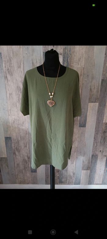 Tunique avec collier 42 au 48