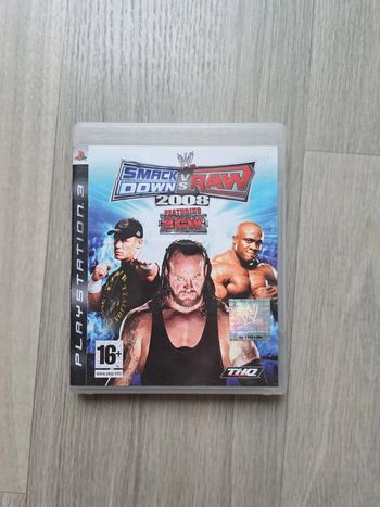 Jeu Playstation 3 Smack down VS Raw 2008