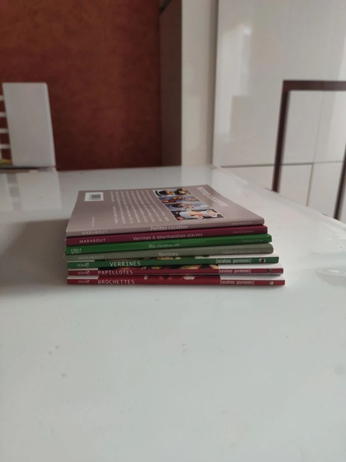 Lot 7 livres de recettes - photo numéro 3