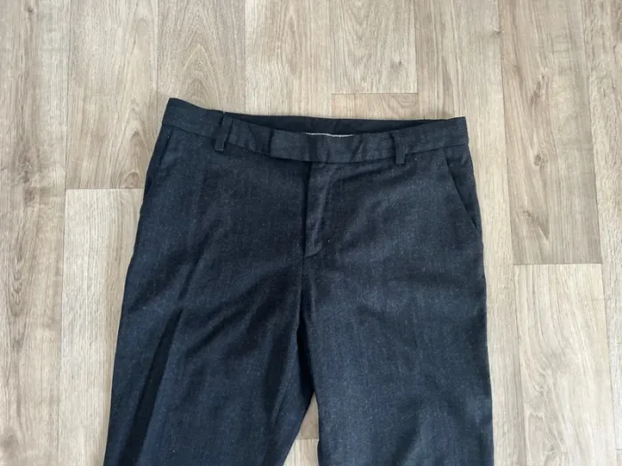 Marc By marc Jacobs pantalon, femme gris en laine - photo numéro 2