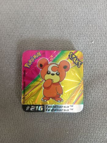 Magnet Pokémon Staks N°216 Teddiursa