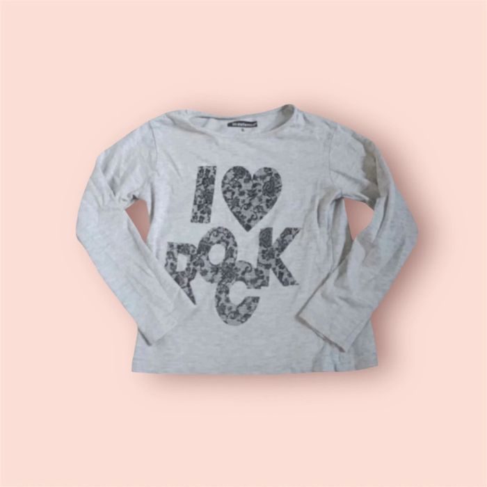 🩷 Tshirt manche longue taille 8 ans in extenso 🌺