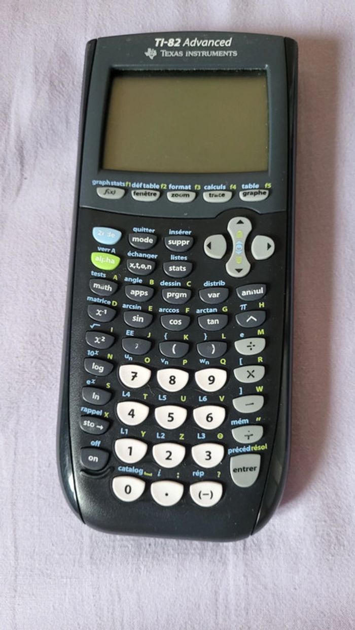 Calculatrice Texas instruments TI-82 Advanced
