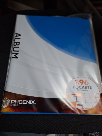 Classeur 396 pages PHOENIX bleu