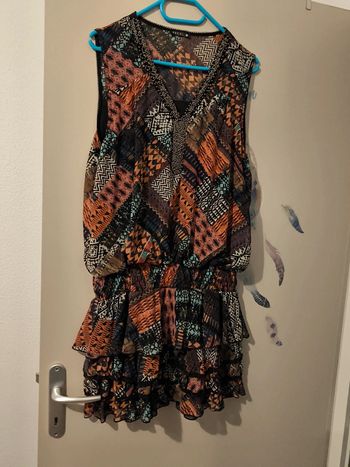 Jolie robe multi couleur breal 46