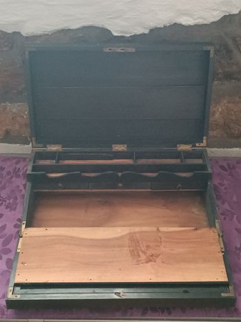 Écritoire de voyage Napoléon III à restaurer 