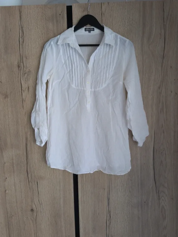Chemise blanche légère Clara Vitti – Taille M