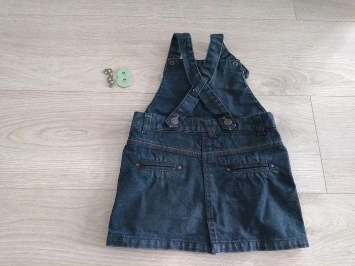 Robe salopette Jean Kiabi 18 mois - photo numéro 2