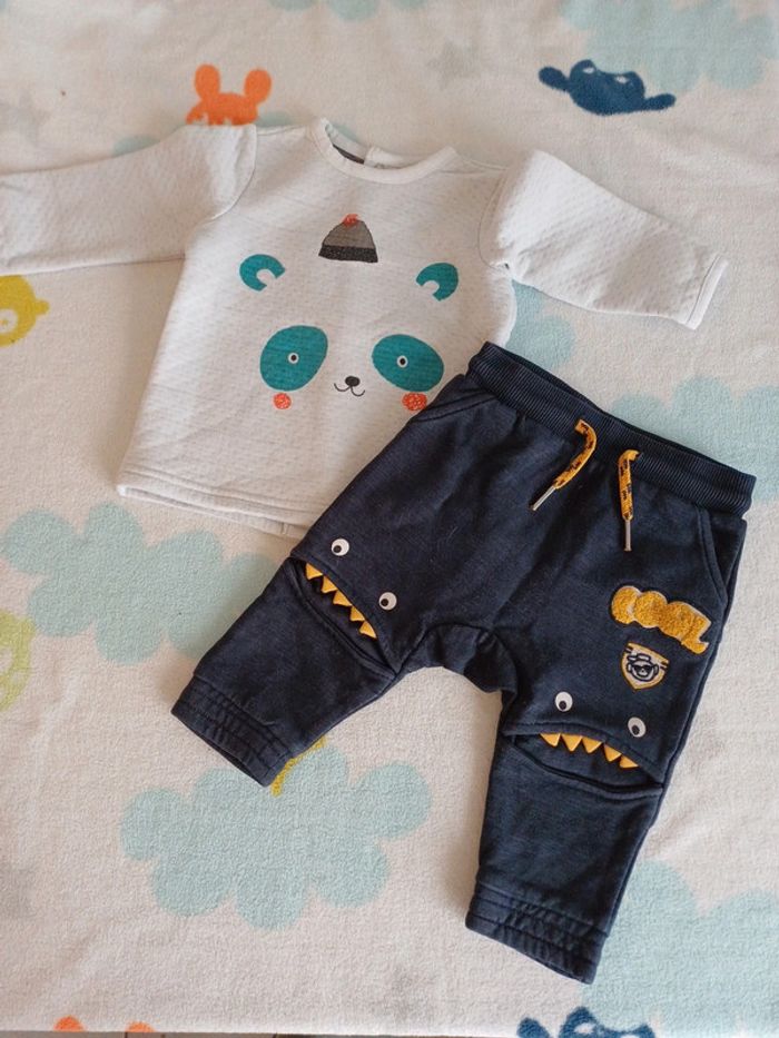 Ensemble jogging et sweat 6 mois Orchestra