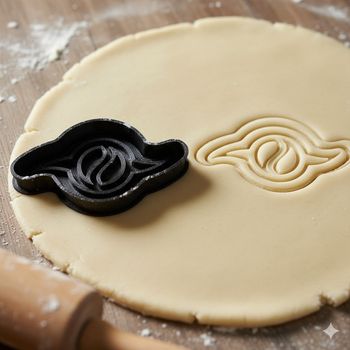 Emporte-pièce logo Gemini 8cm pour biscuits et pâtisserie maison