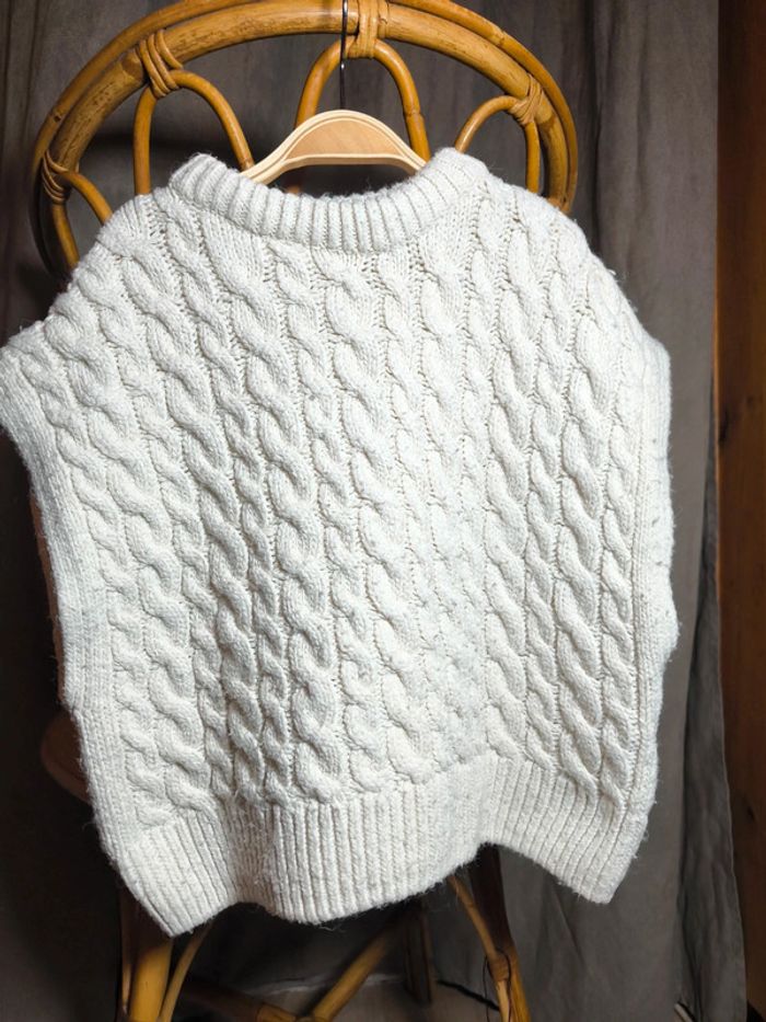 Pull sans manche