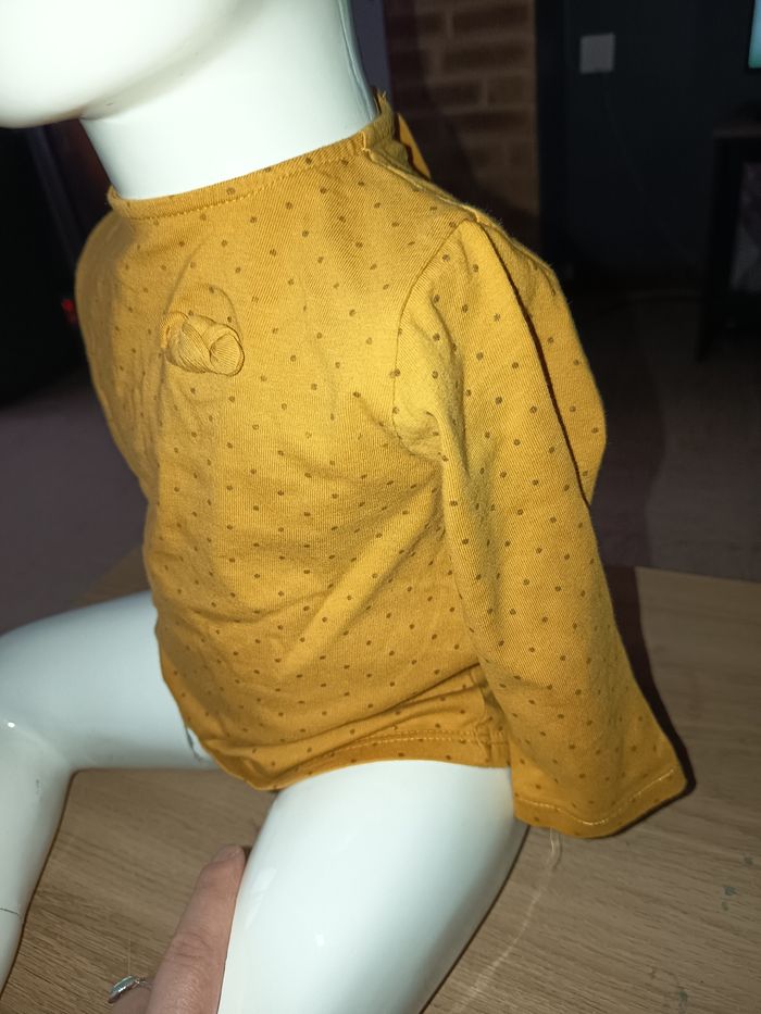 Haut manches longues moutarde - photo numéro 5