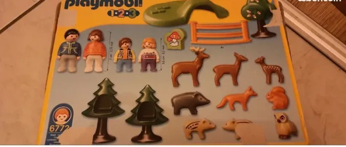 Playmobil 123 les animaux de la forêt - photo numéro 2