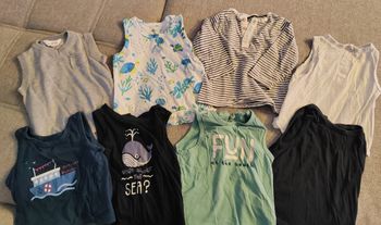 Lot t-shirt bébé 18m