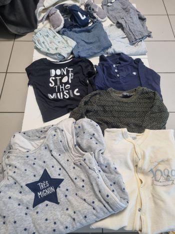 Lot 6/9 mois garcon 13 pieces