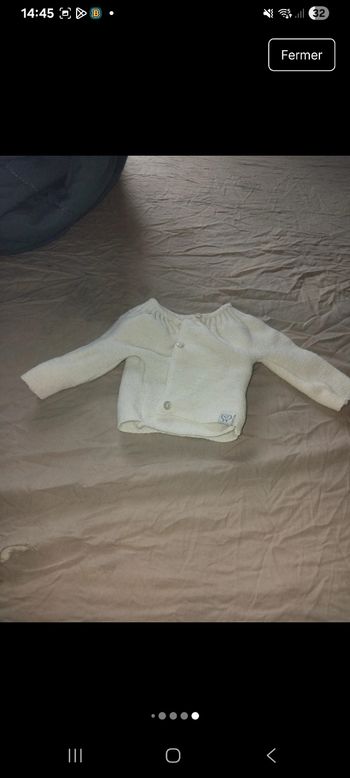 Lot de vêtements naissance