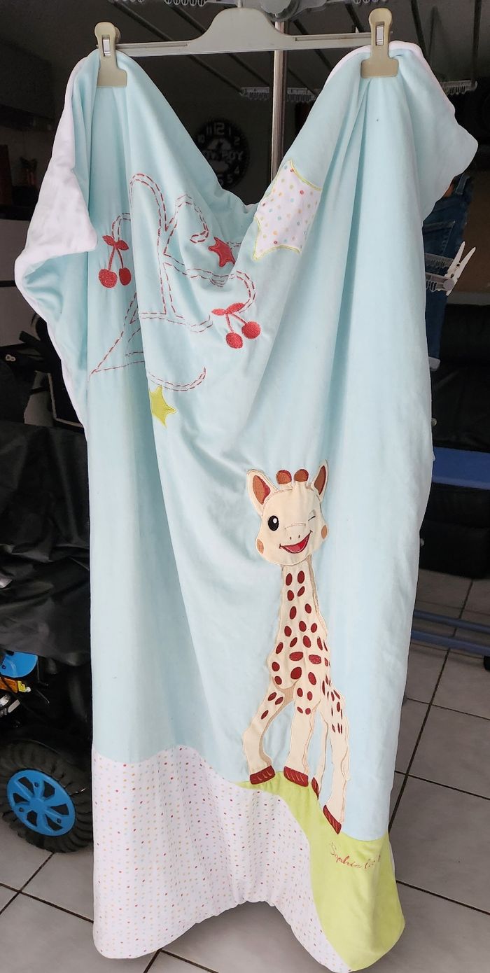Ensemble couette et tour de lit Sophie la girafe - photo numéro 8