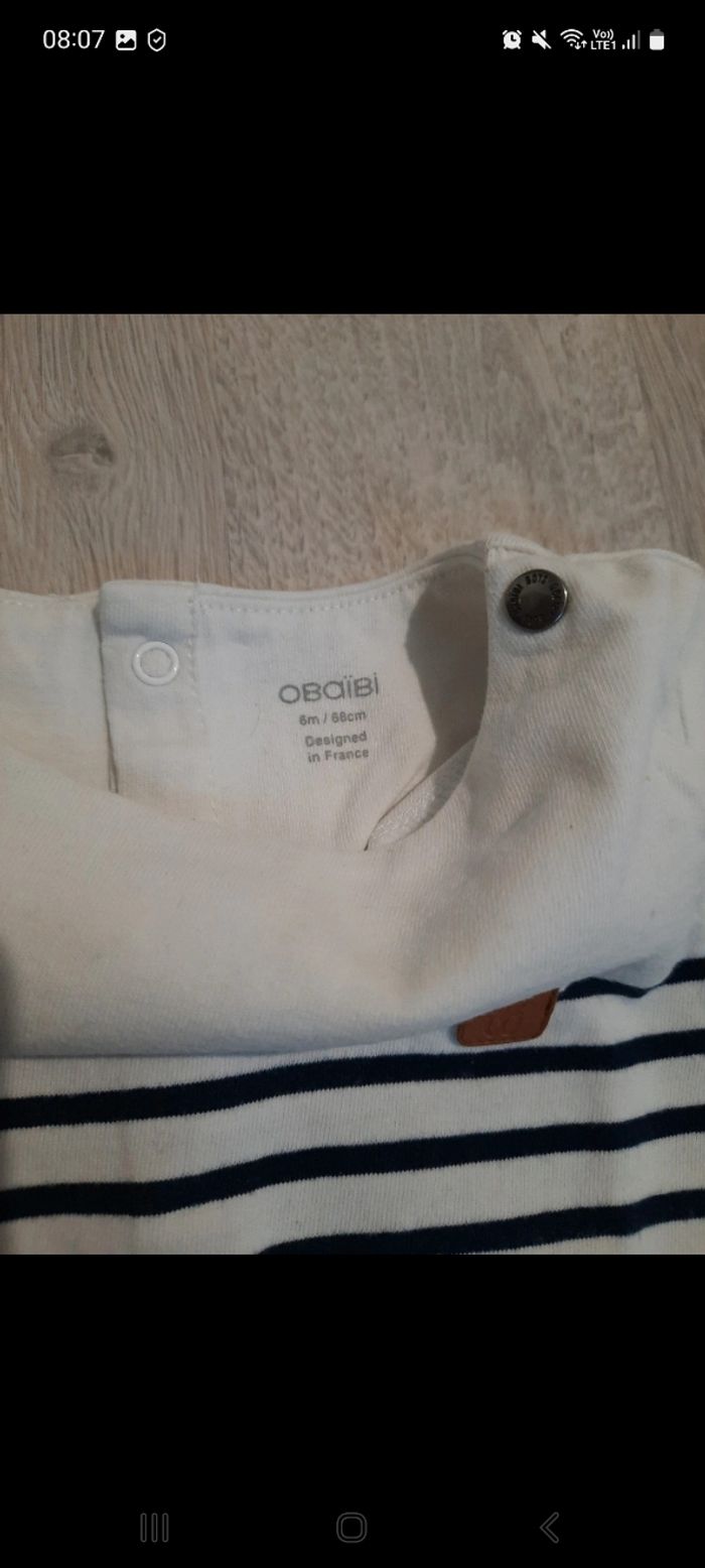 T-shirt 6 mois - photo numéro 2