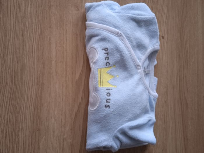 Pyjama Orchestra 6 mois bleu clair - photo numéro 2