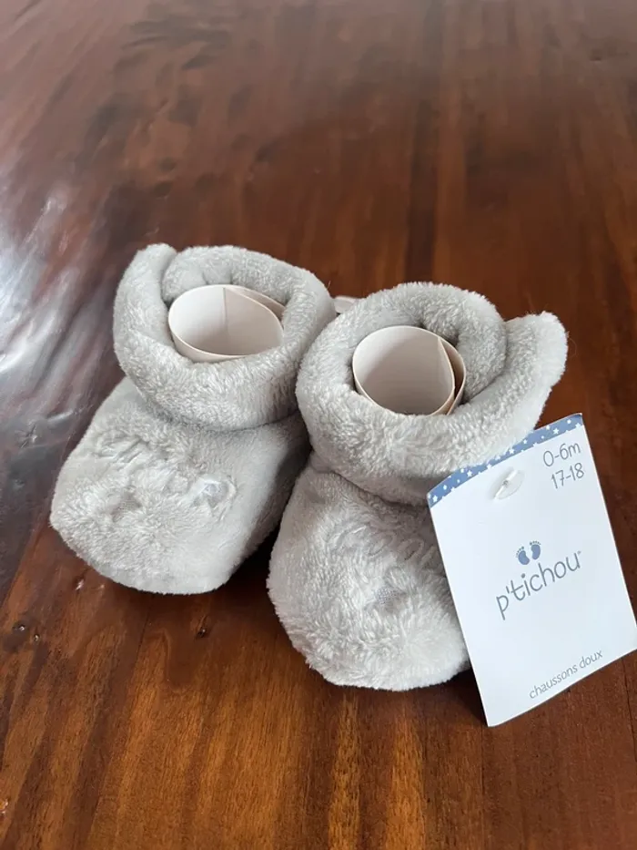 Chaussons bébé taille 17-18