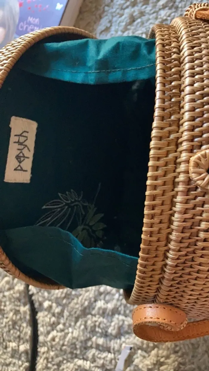 Sac en osier Bali bag - photo numéro 3