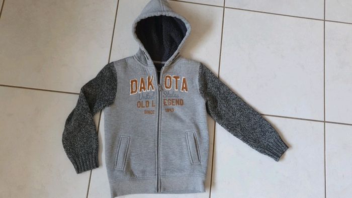 Veste zippée chaude garçon 10 ans ELO - photo numéro 2