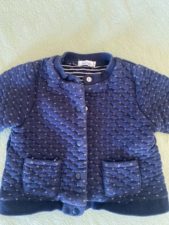 Gilet épais taille 9 mois - photo numéro 2
