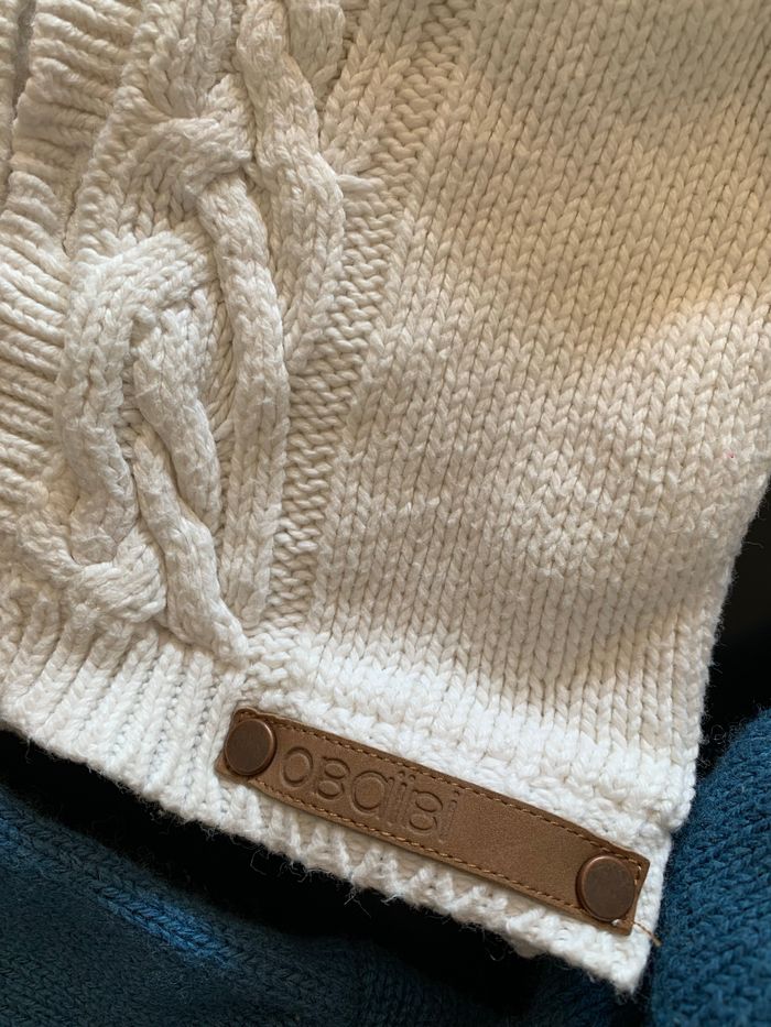 Lot 2 gilets chauds 3 mois Sergent Major & Obaïbi - photo numéro 7