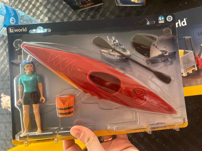 Kayak Bworld avec figurine De Bruder - photo numéro 2