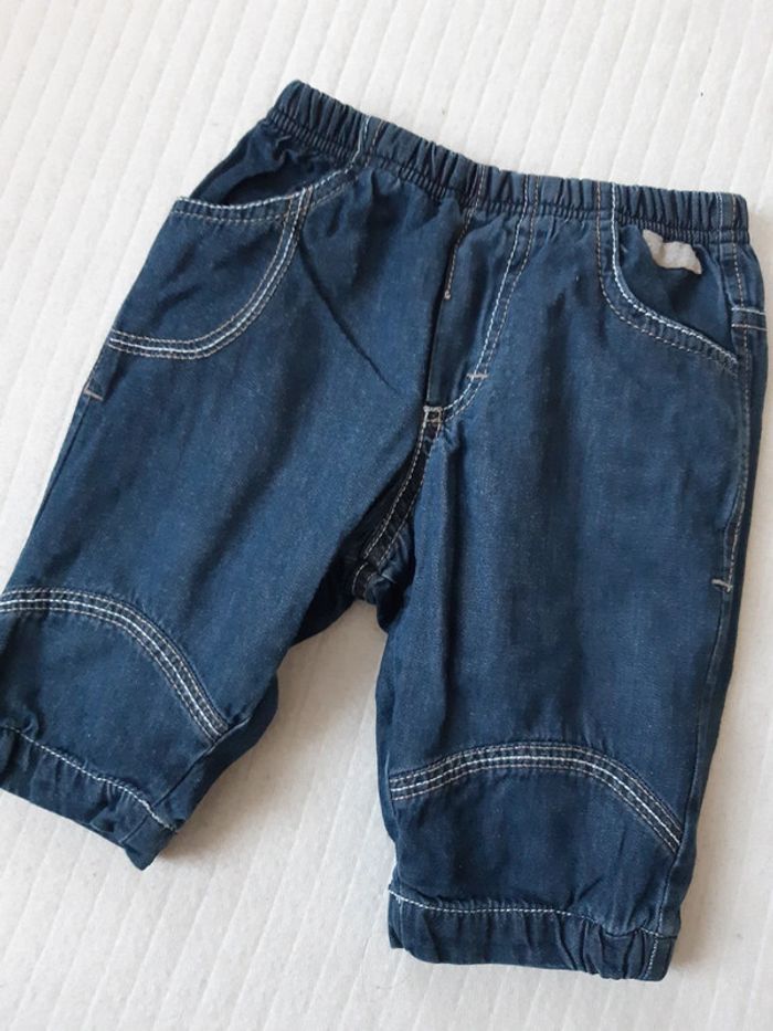 Pantalon jean 1 mois Absorba - photo numéro 2