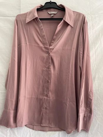 chemise H&m rose taille M