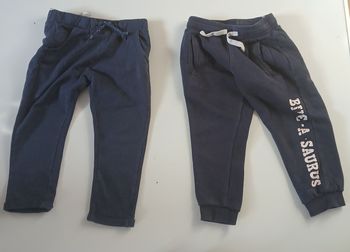 Lot de 2 joggings bleu marine
