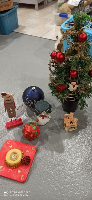 Lot de décorations de Noël