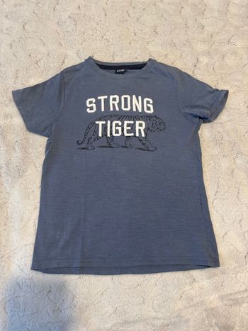 T-shirt manches courtes bleu - Kiabi - 8 ans