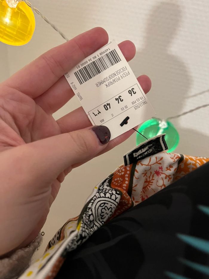 Combi short patchwork Pimkie femme neuve avec étiquette - photo numéro 3