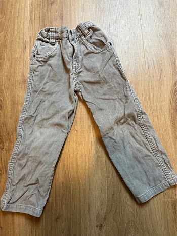 Pantalon en velours 4 ans