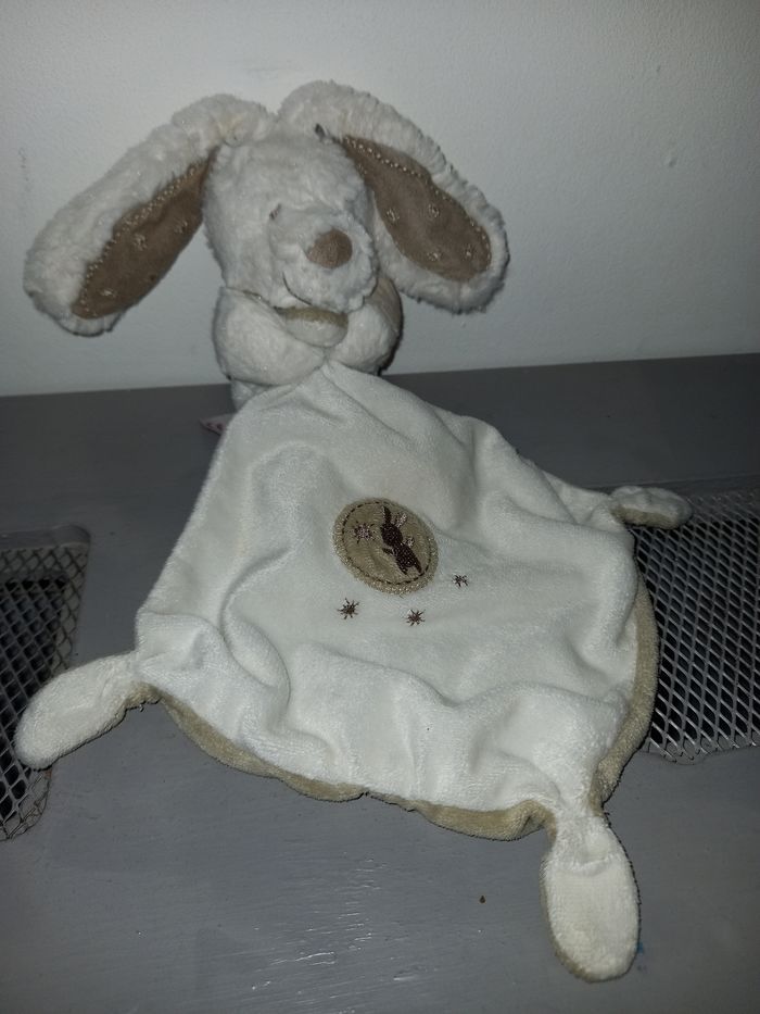 Doudou avec sa peluche  neuf - photo numéro 2