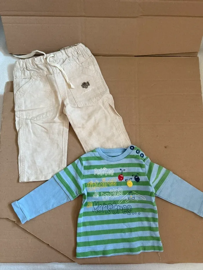 Lot de 23 vêtements bébé garçon taille 6 mois - photo numéro 13