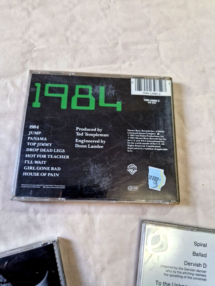 Lot de 3 album Rock / métal, Van Halen  , Nirvana  , Vangelis - photo numéro 8