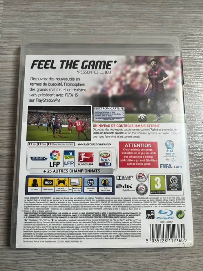 Jeu PS3 Fifa 15 - photo numéro 2
