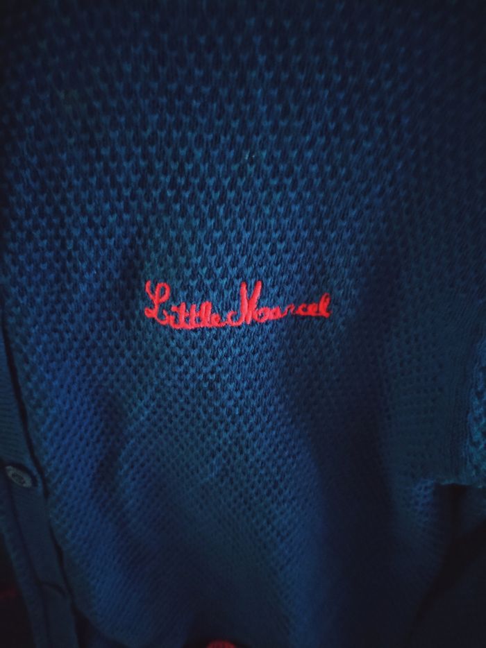 Très beau gilet bleu roi "Little Marcel" 100% coton neuf - photo numéro 7