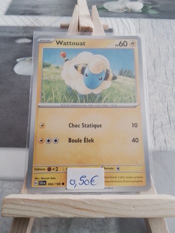 Carte Pokémon Wattouat 66/198