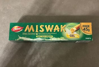 Dentifrice miswak